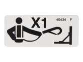 82767 Decal, Platform Ctrl Panel | Genie
